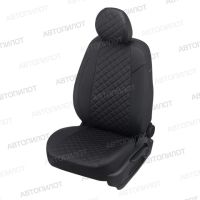 Чехлы Автопилот Экокожа Ромб на Suzuki Swift 3/4 с 2004+