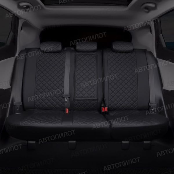 Чехлы Автопилот Экокожа Ромб на Suzuki Swift 3/4 с 2004+