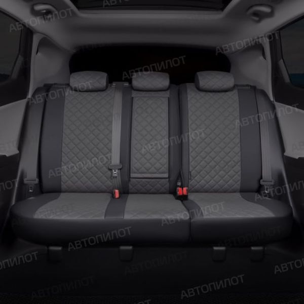 Чехлы Автопилот Экокожа Ромб на Suzuki Swift 3/4 с 2004+