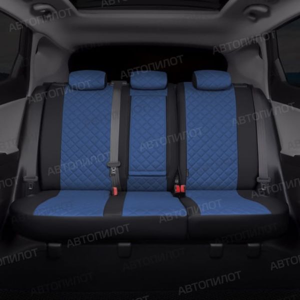 Чехлы Автопилот Экокожа Ромб на Suzuki Swift 3/4 с 2004+