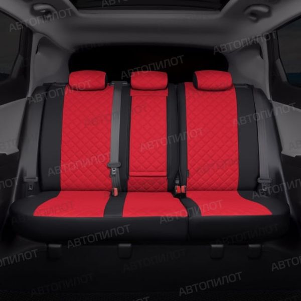 Чехлы Автопилот Экокожа Ромб на Suzuki Swift 3/4 с 2004+