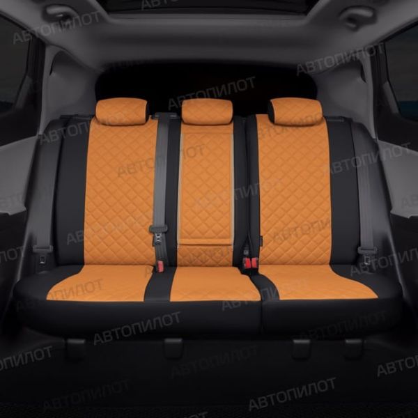 Чехлы Автопилот Экокожа Ромб на Suzuki Swift 3/4 с 2004+