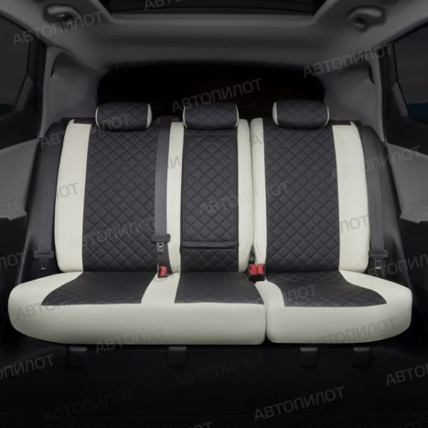 Чехлы Автопилот Экокожа Ромб на Suzuki Swift 3/4 с 2004+