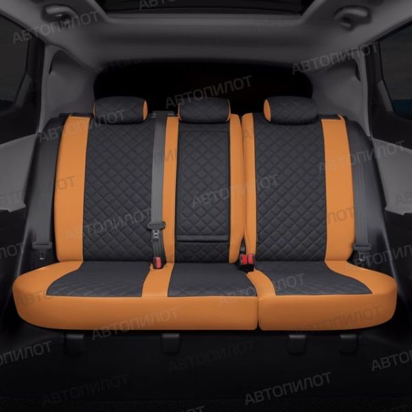 Чехлы Автопилот Экокожа Ромб на Suzuki Swift 3/4 с 2004+