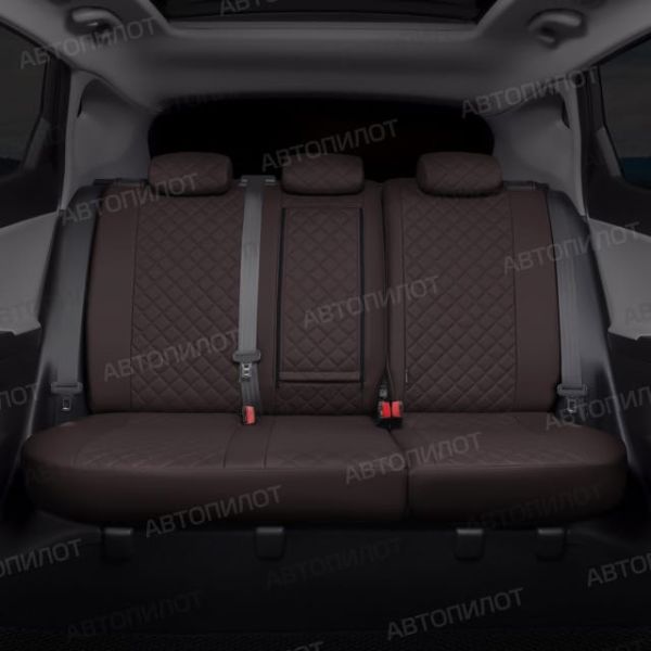 Чехлы Автопилот Экокожа Ромб на Suzuki Swift 3/4 с 2004+