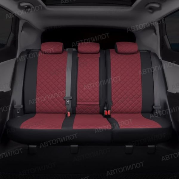 Чехлы Автопилот Экокожа Ромб на Suzuki Swift 3/4 с 2004+