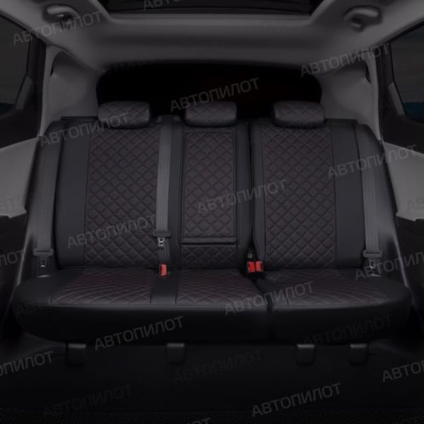 Чехлы Автопилот Экокожа Ромб на Suzuki Swift 3/4 с 2004+