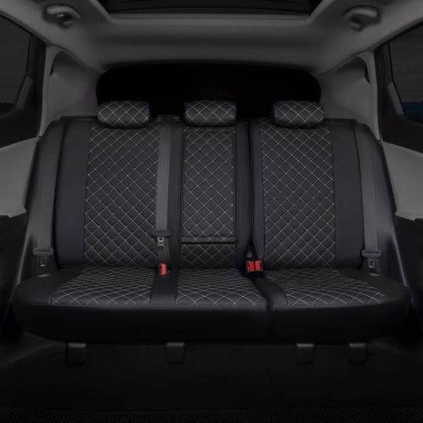 Чехлы Автопилот Экокожа Ромб на Suzuki Swift 3/4 с 2004+