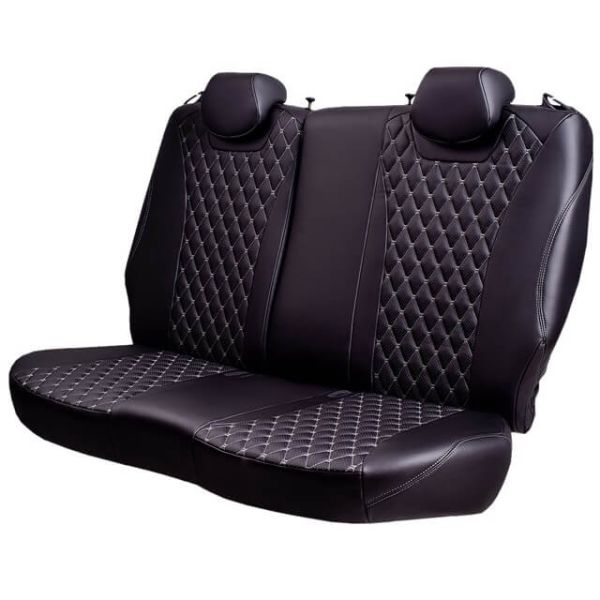 Чехлы Премиум Экокожа Байрон Ромб на Fiat Albea 2002-2012 г.в.