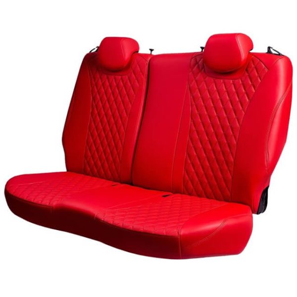 Чехлы Премиум Экокожа Байрон Ромб на Fiat Albea 2002-2012 г.в.