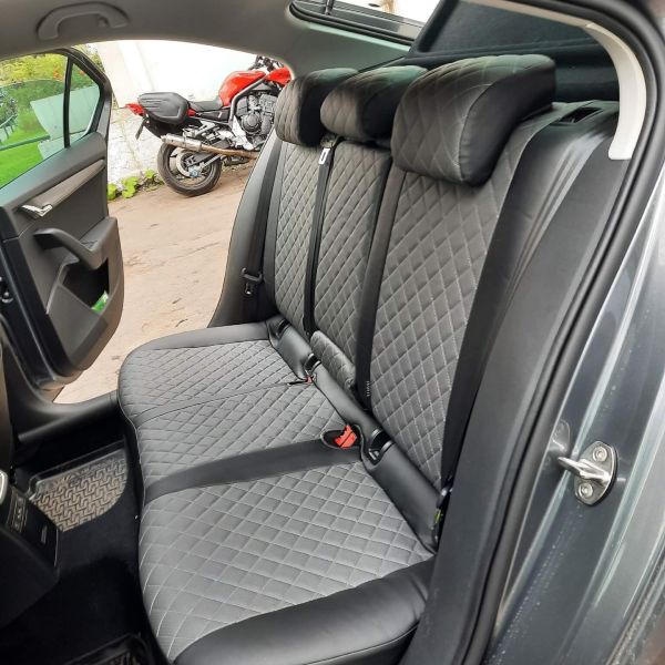 Чехлы Автопилот на Skoda Octavia A7 2013-2020 г.в. Чехлы Автопилот на Skoda Octavia A7 2013-2020 г.в.