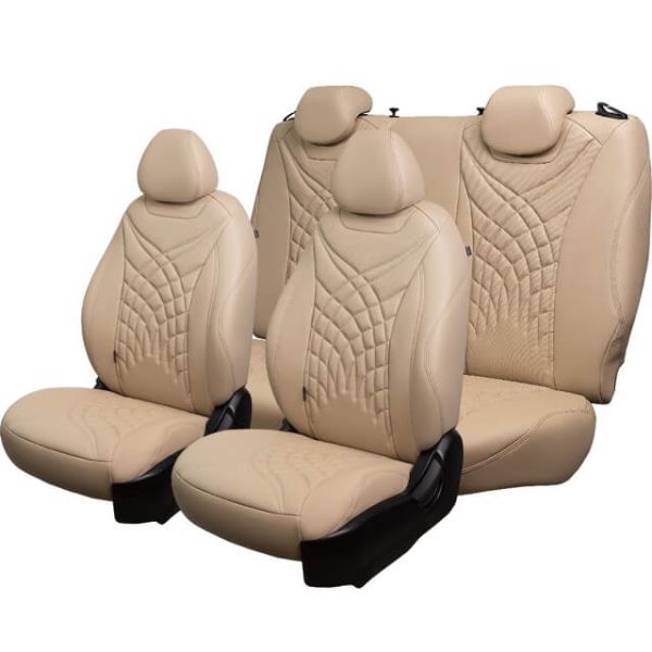 Чехлы Премиум Экокожа Байрон Президент|Жук на Geely Coolray (2020+)