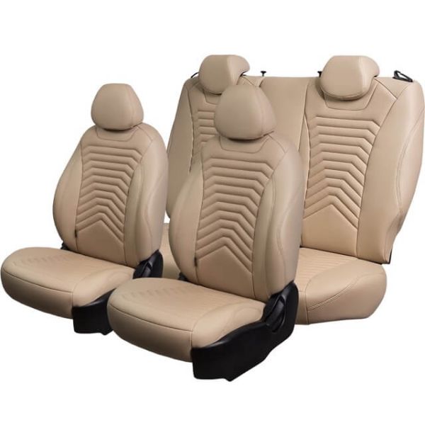 Чехлы Премиум Экокожа Байрон Президент|Жук на Geely Coolray (2020+)