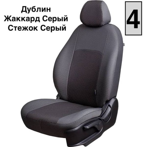 Чехлы Жаккард на Opel Mokka 2012-2015 г.в.