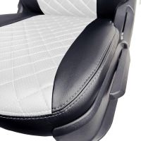 Чехлы Экокожа Ромб на Mitsubishi ASX