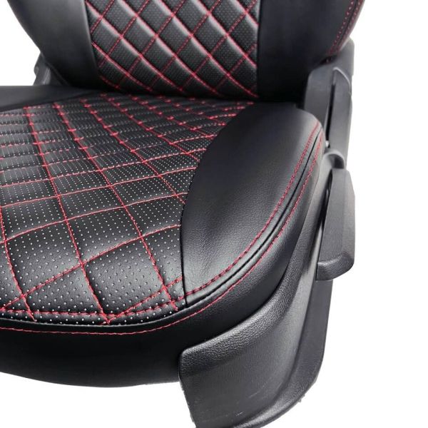 Чехлы Экокожа Ромб на Mitsubishi ASX