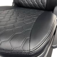 Чехлы Экокожа Ромб на Mitsubishi ASX